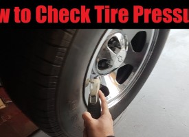 How to Check Tire Pressure